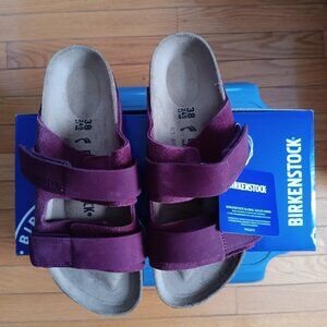Boutique! New Birkenstock Uji Sandals, size 38 (7 - 7 1/2)
